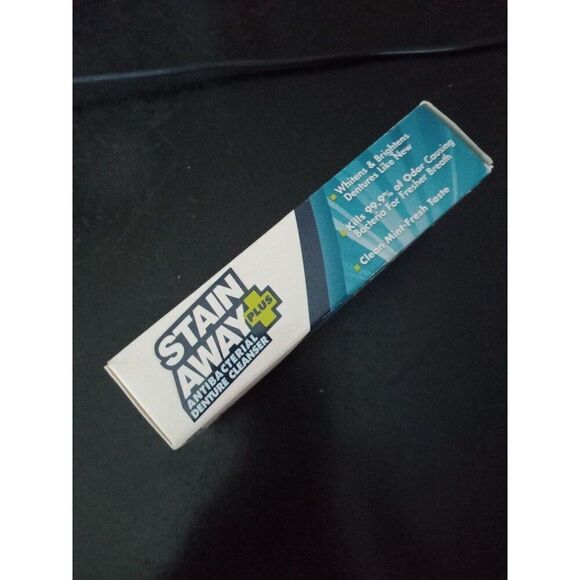 Stain Away + Antibacterial Denture Cleanser Teeth - Picture 2 of 5